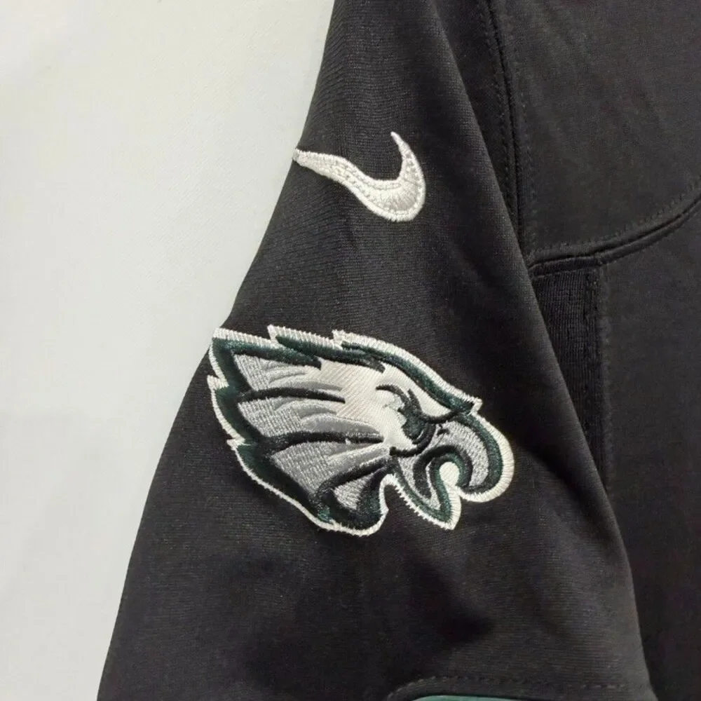 Nike Woman's M Philadelphia Eagles Carson Wentz Super Bowl LII Jersey Black 605